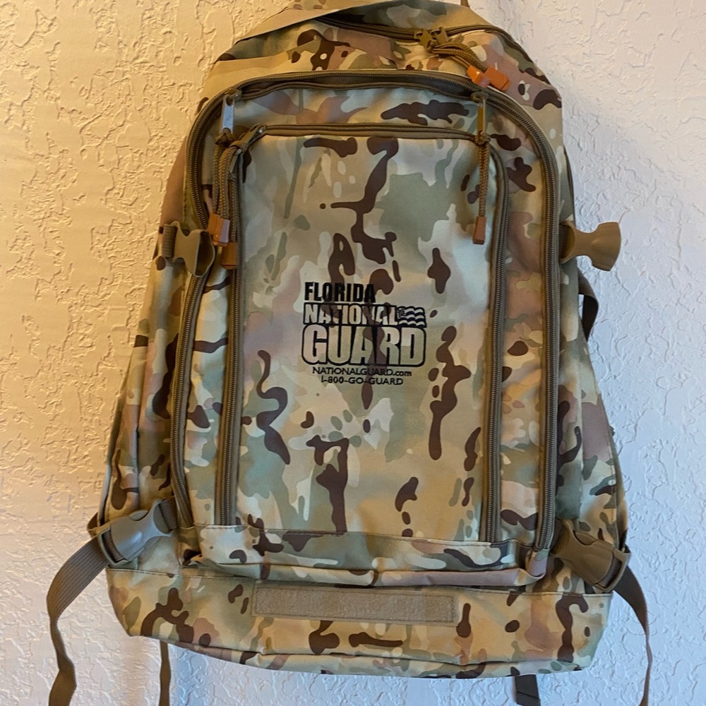 Fl National Guard issued backpack in excellent condition
